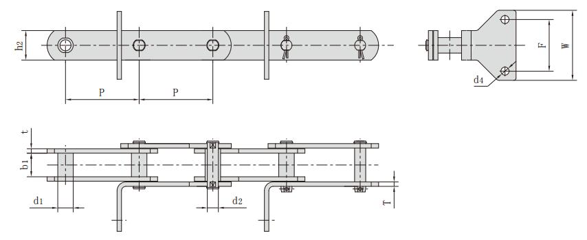 <font color='red'>MR112</font>F21-B-100_刮板輸送鏈 工